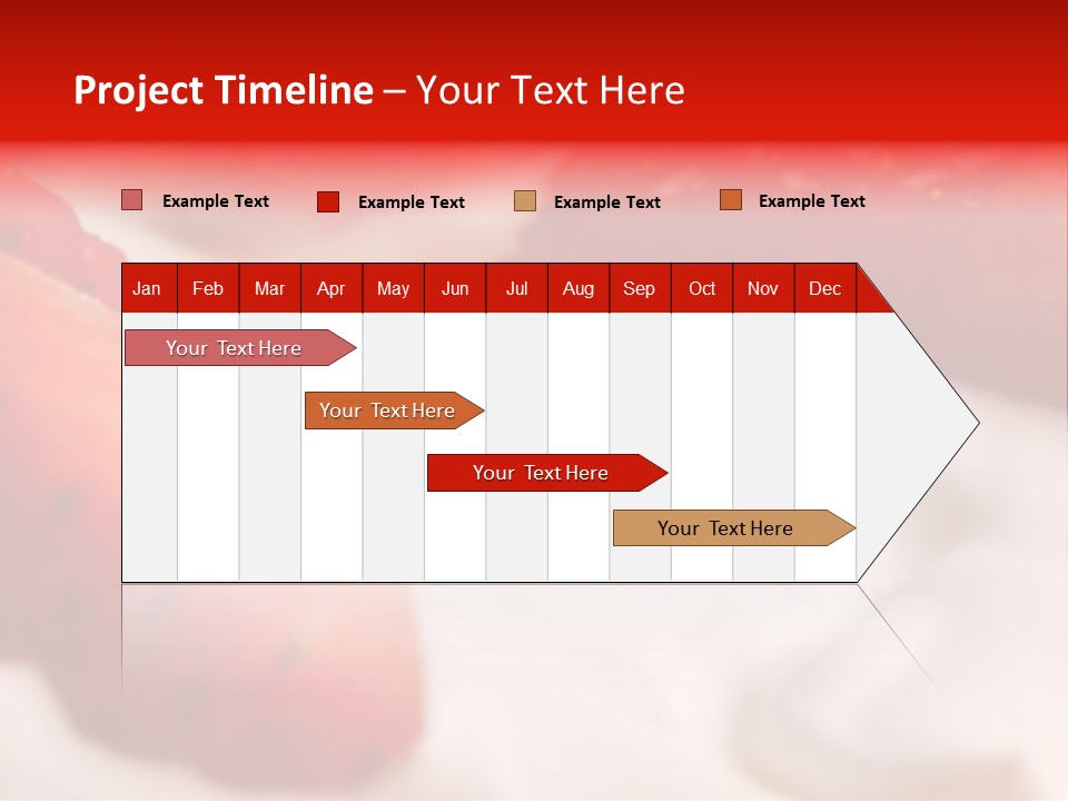 Closeup Delicious Vanilla PowerPoint Template