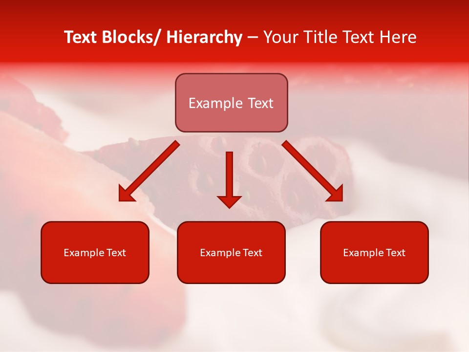 Closeup Delicious Vanilla PowerPoint Template