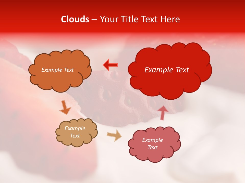 Closeup Delicious Vanilla PowerPoint Template