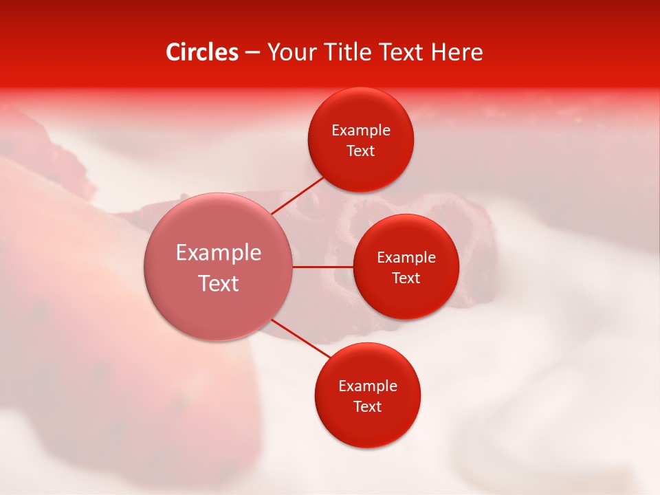 Closeup Delicious Vanilla PowerPoint Template