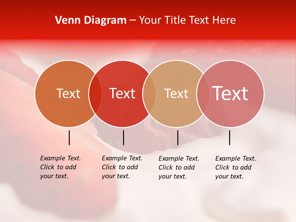Closeup Delicious Vanilla PowerPoint Template