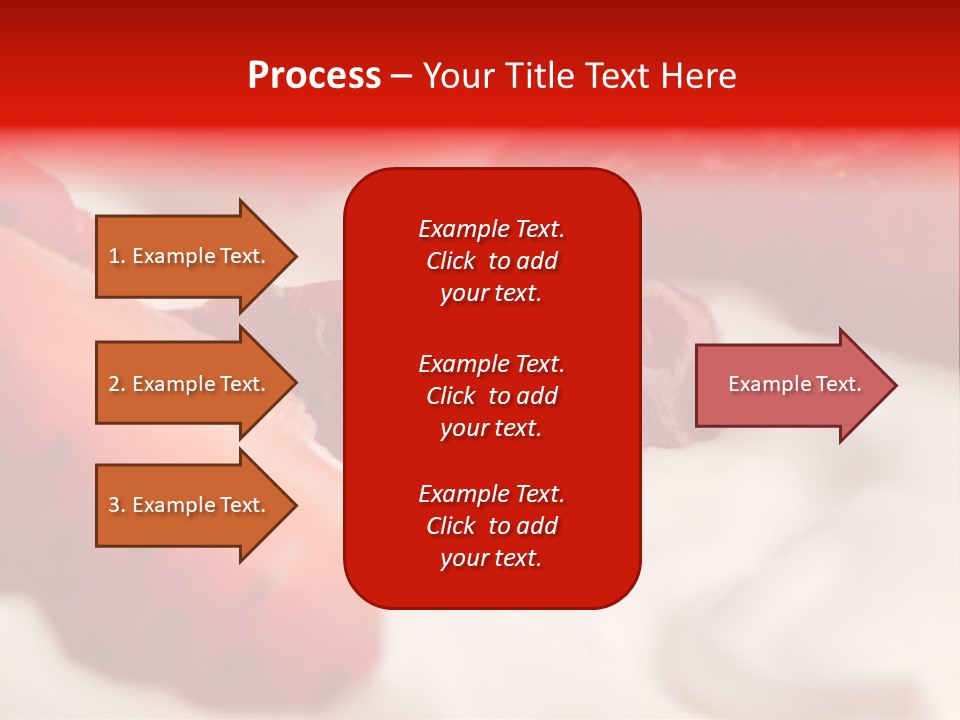 Closeup Delicious Vanilla PowerPoint Template