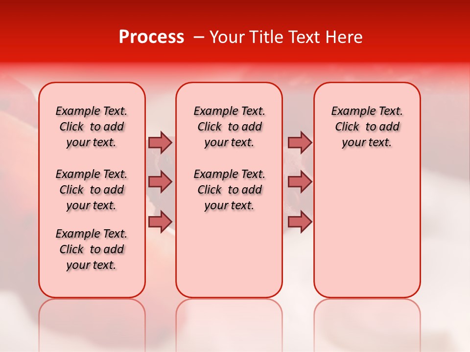 Closeup Delicious Vanilla PowerPoint Template