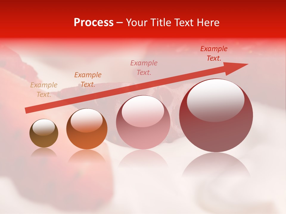 Closeup Delicious Vanilla PowerPoint Template