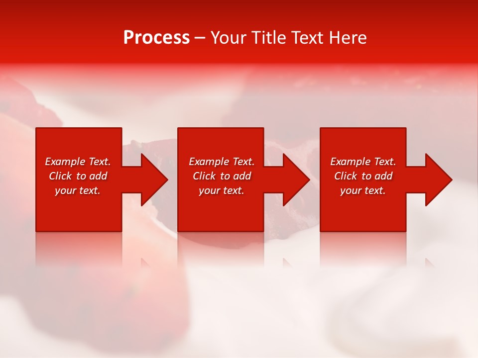 Closeup Delicious Vanilla PowerPoint Template
