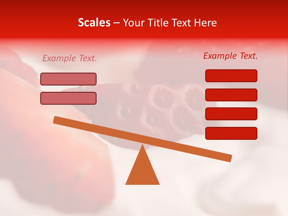 Closeup Delicious Vanilla PowerPoint Template