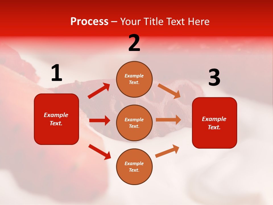Closeup Delicious Vanilla PowerPoint Template