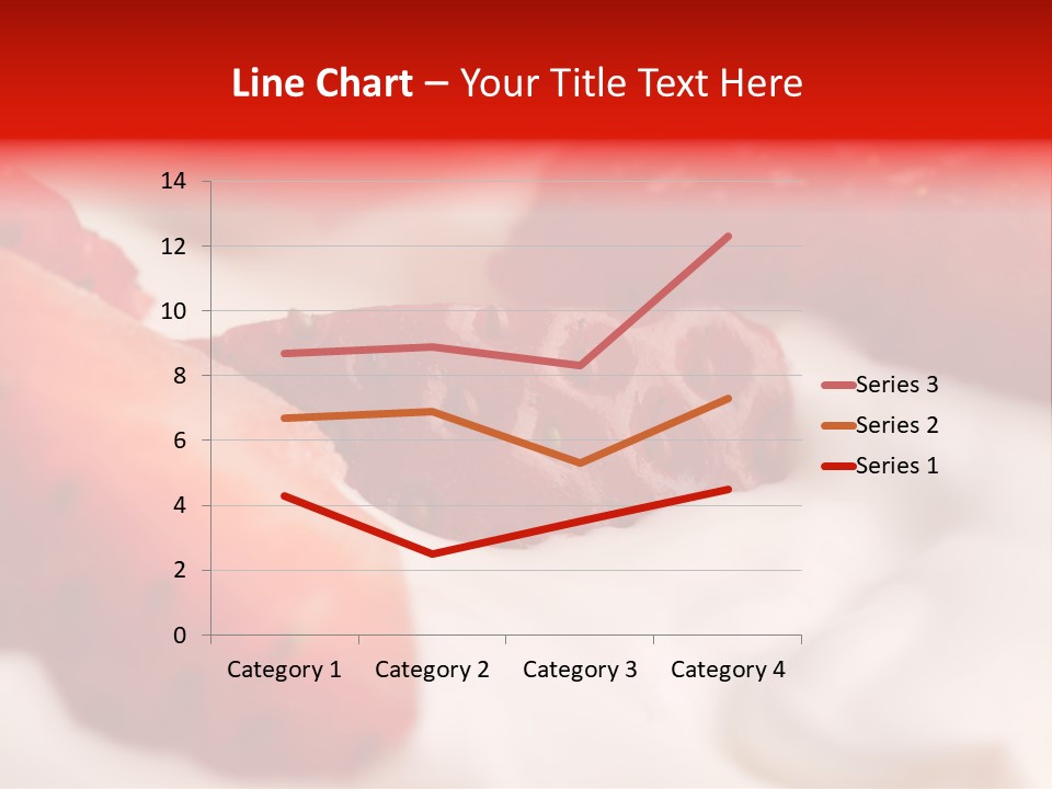 Closeup Delicious Vanilla PowerPoint Template