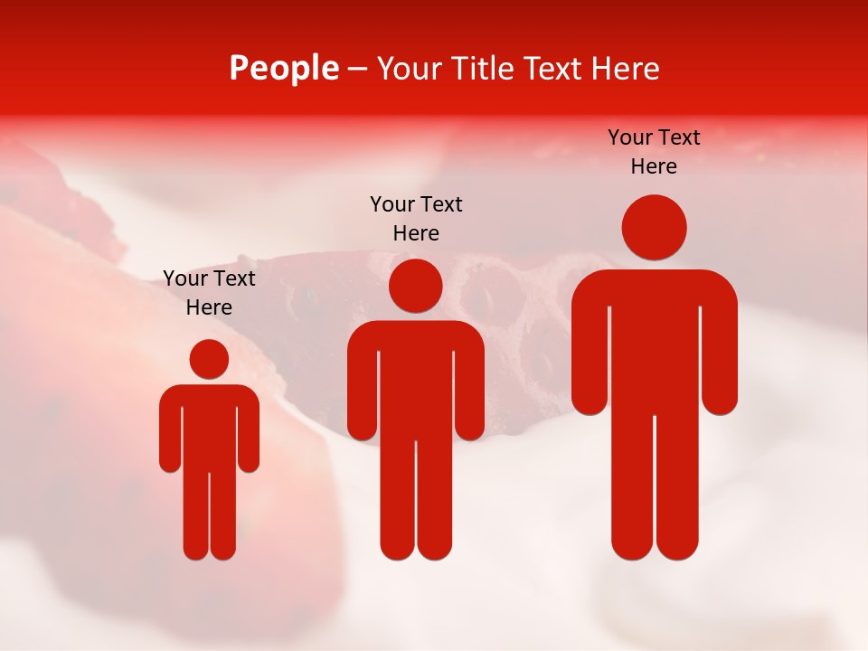 Closeup Delicious Vanilla PowerPoint Template