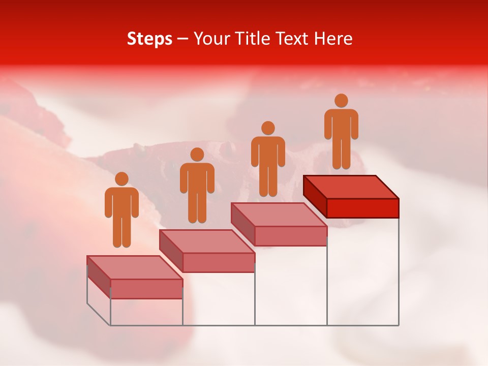 Closeup Delicious Vanilla PowerPoint Template