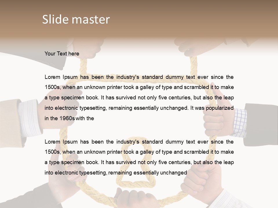 Safe Privacy Lock PowerPoint Template