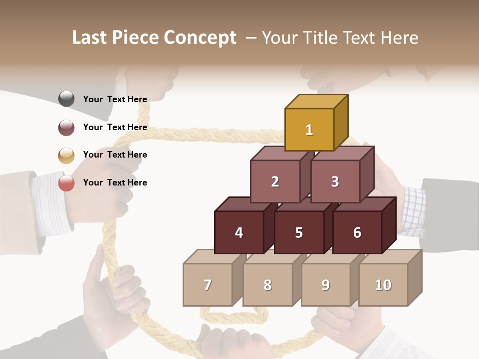 Safe Privacy Lock PowerPoint Template