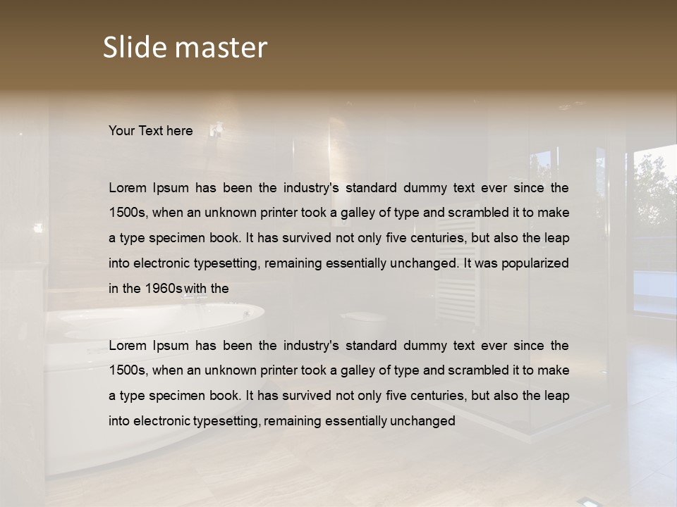 Interior Modern Rich PowerPoint Template