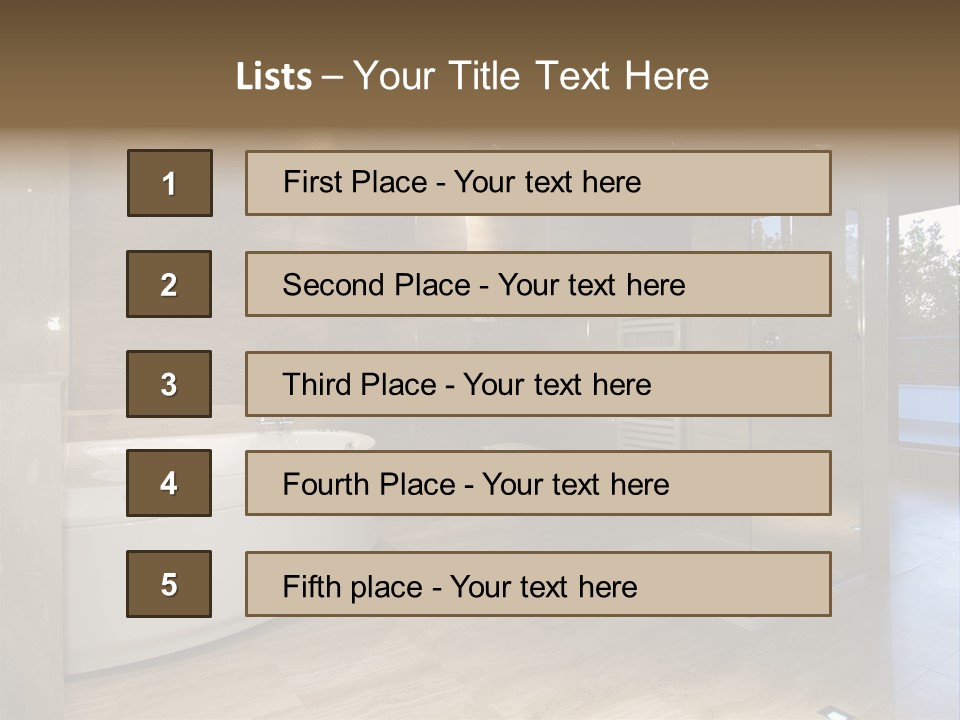 Interior Modern Rich PowerPoint Template