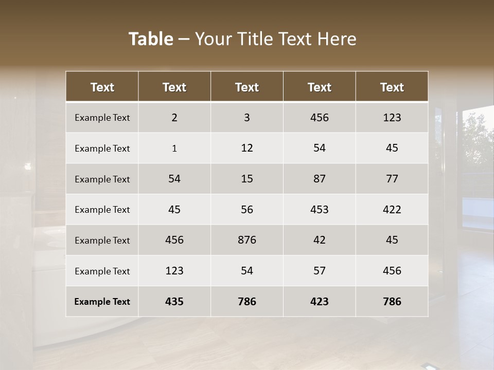 Interior Modern Rich PowerPoint Template