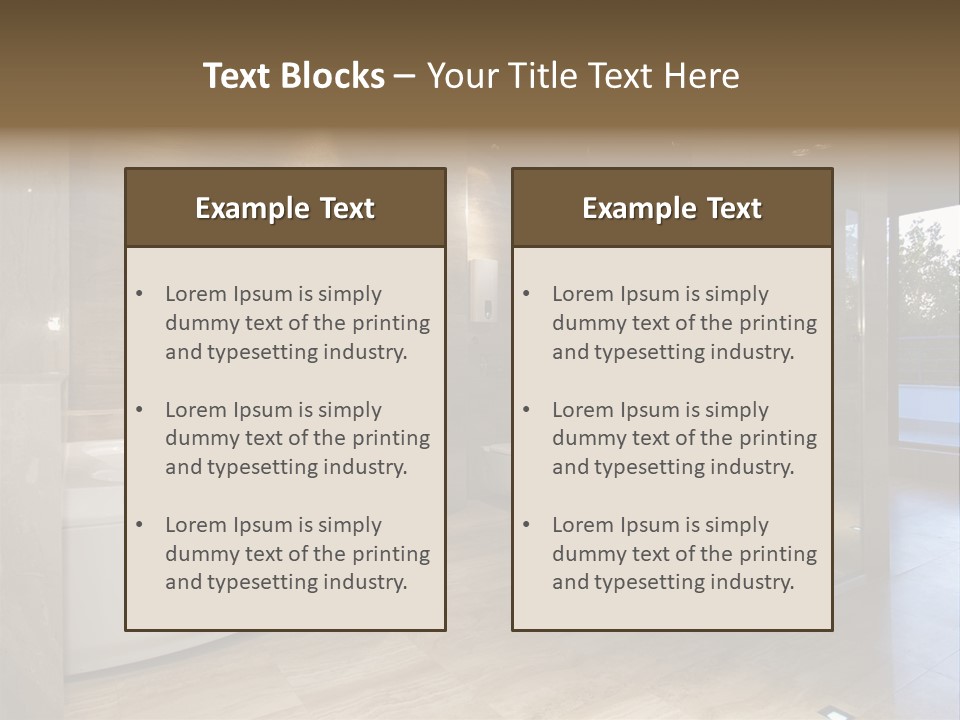 Interior Modern Rich PowerPoint Template