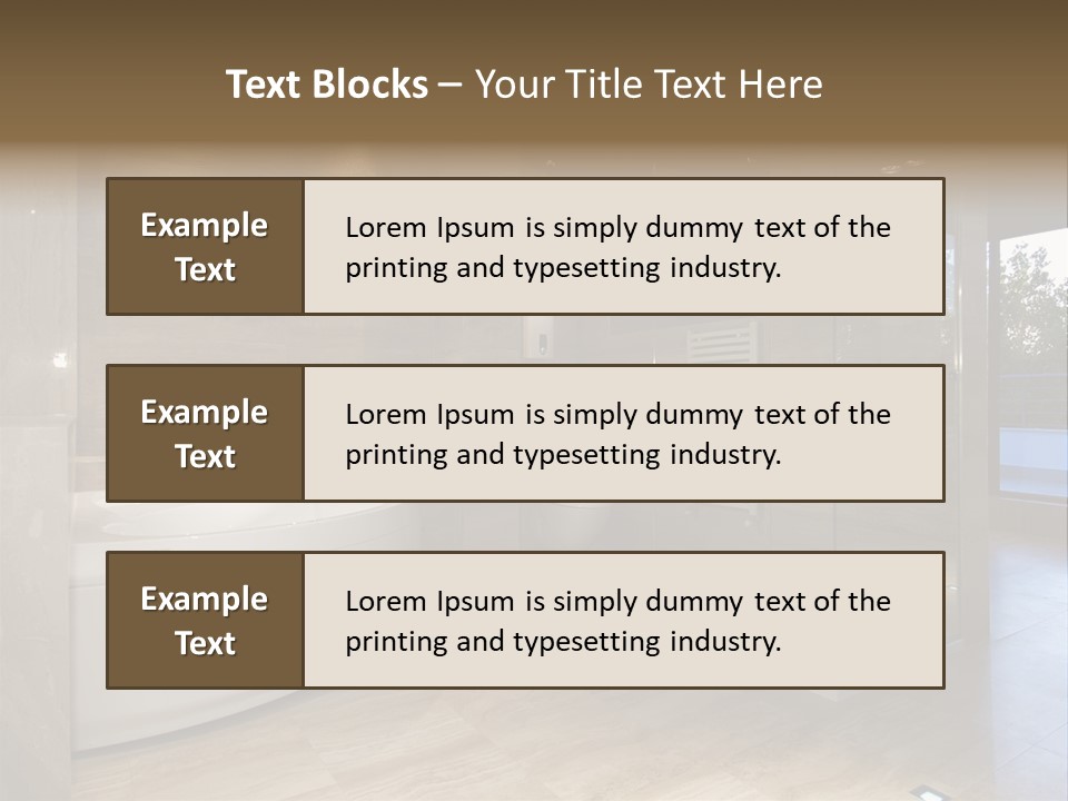 Interior Modern Rich PowerPoint Template