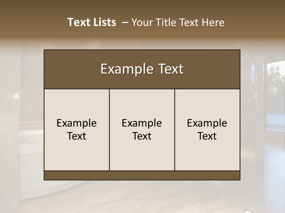 Interior Modern Rich PowerPoint Template