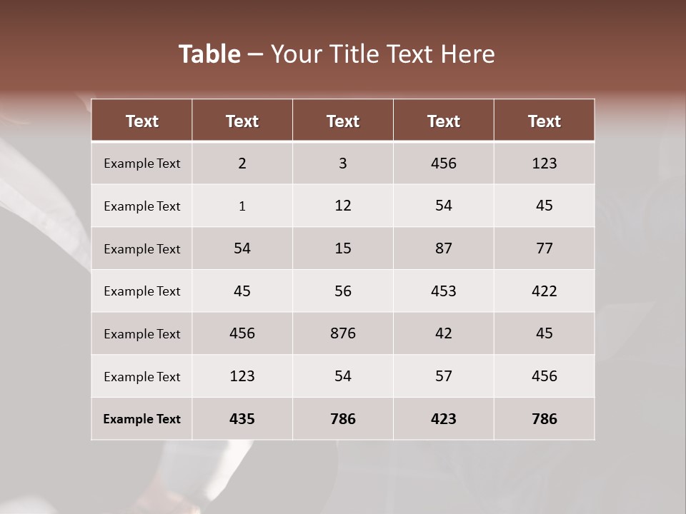 Strategy Aspirations Occupation PowerPoint Template