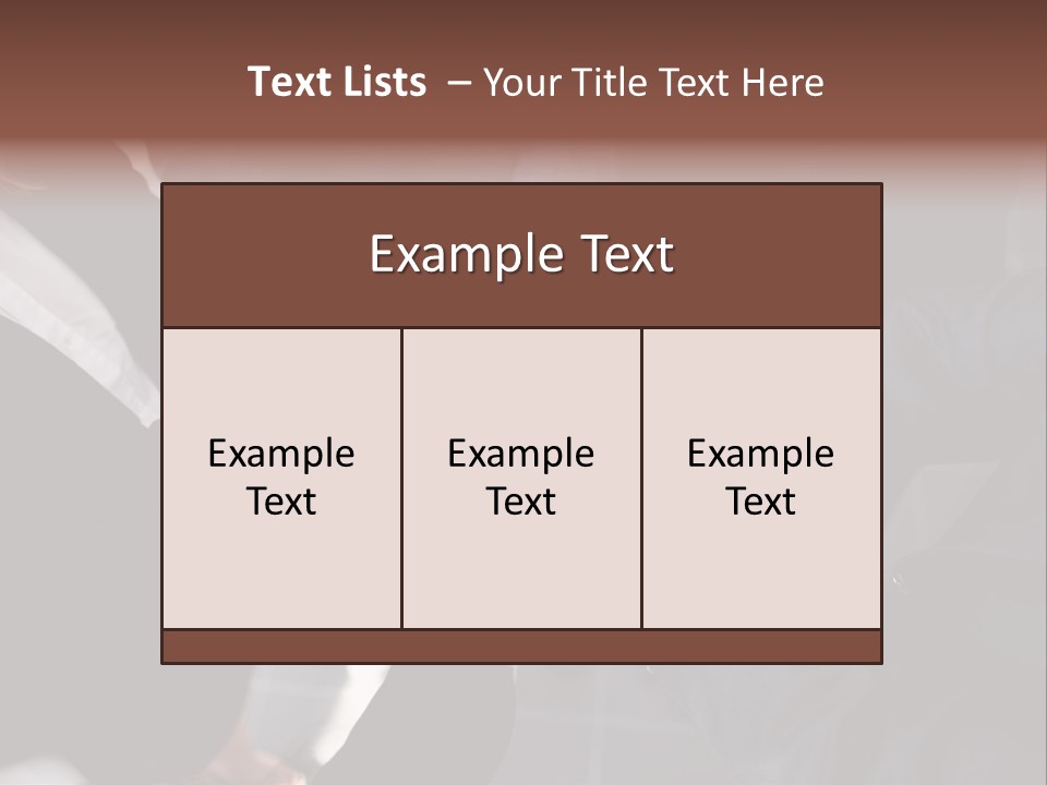 Strategy Aspirations Occupation PowerPoint Template