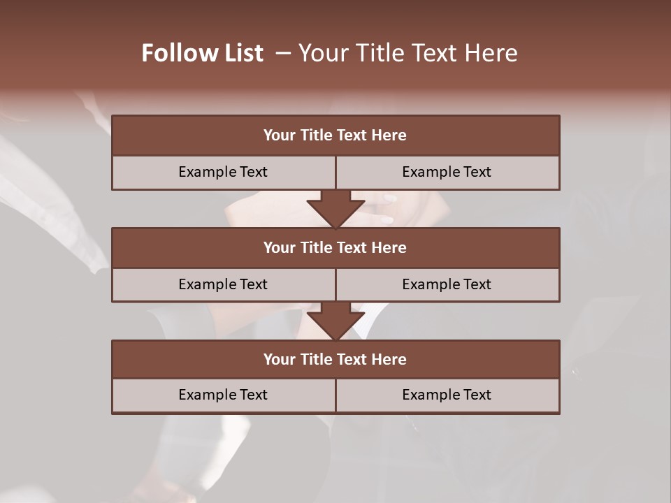 Strategy Aspirations Occupation PowerPoint Template