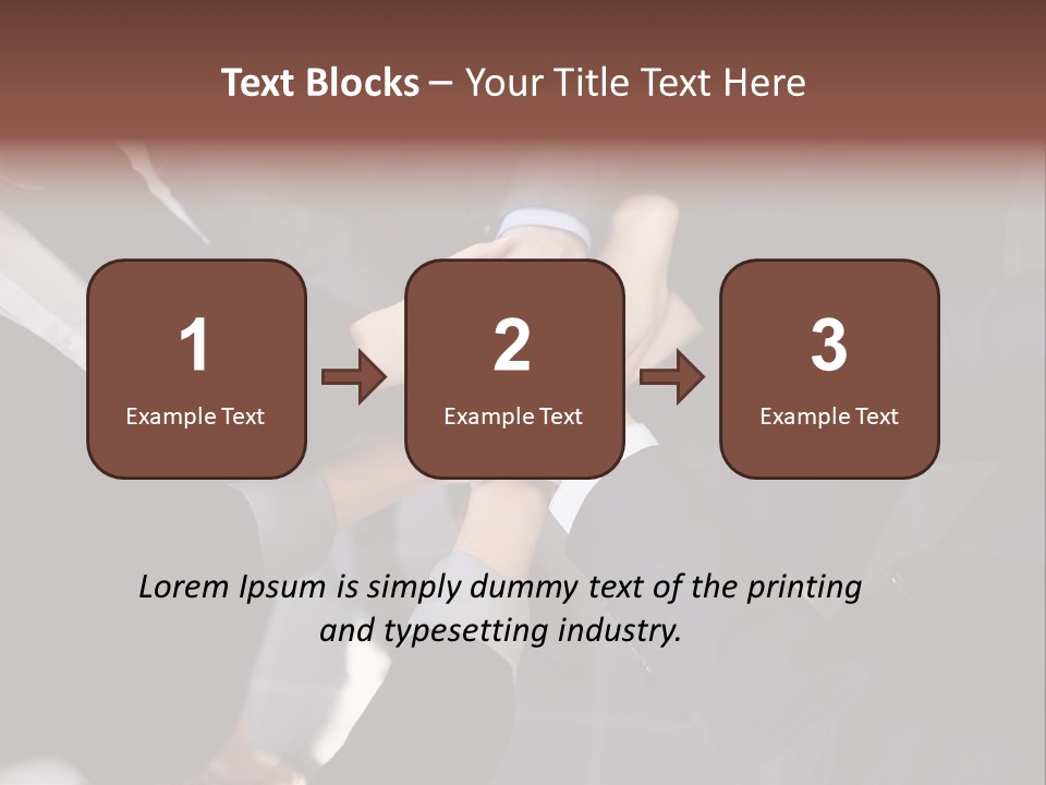 Strategy Aspirations Occupation PowerPoint Template