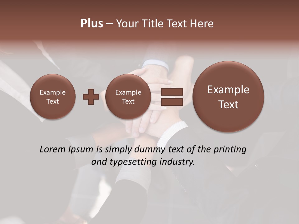 Strategy Aspirations Occupation PowerPoint Template