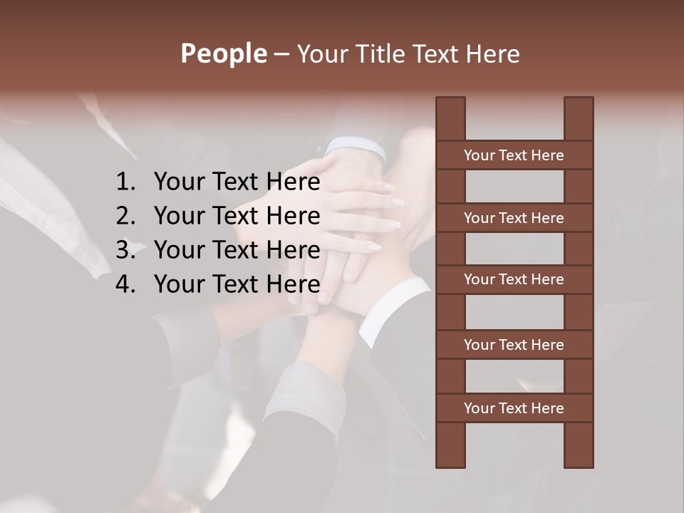Strategy Aspirations Occupation PowerPoint Template