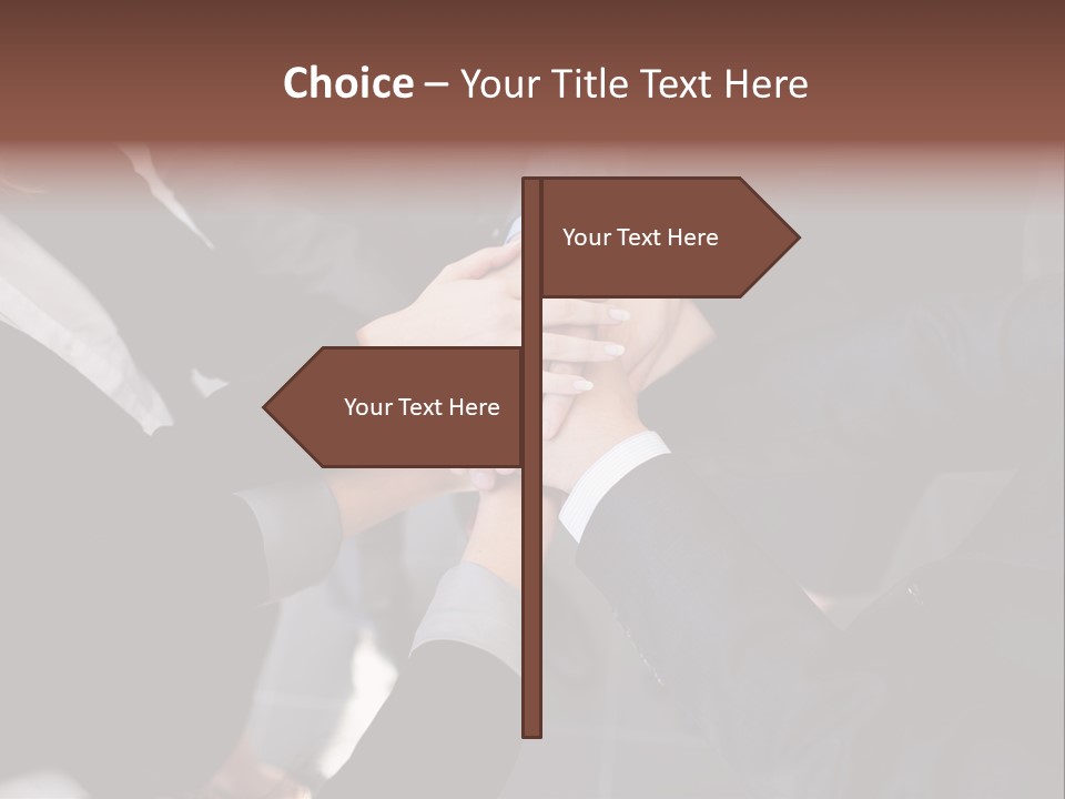 Strategy Aspirations Occupation PowerPoint Template