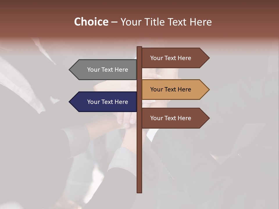 Strategy Aspirations Occupation PowerPoint Template