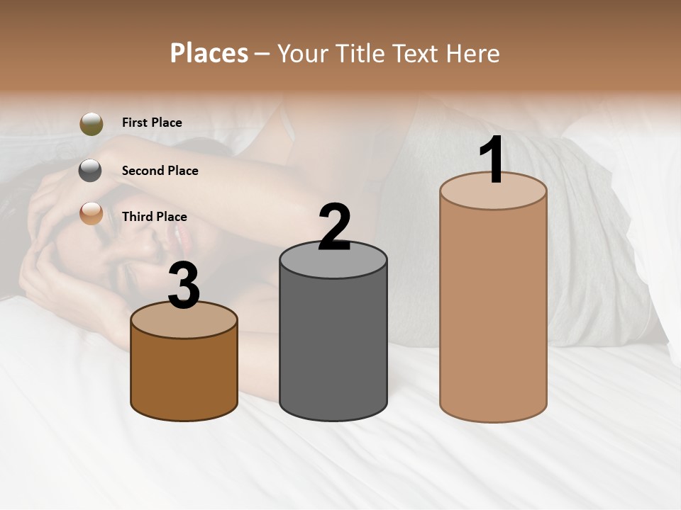 White Sadness Frustration PowerPoint Template