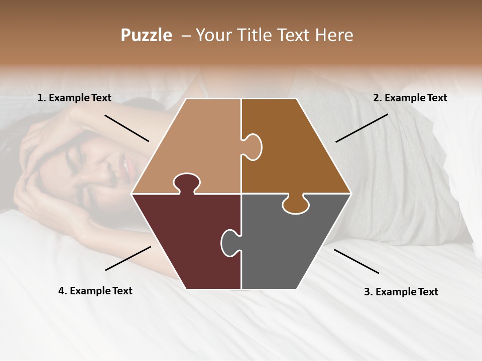 White Sadness Frustration PowerPoint Template