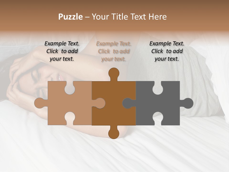 White Sadness Frustration PowerPoint Template