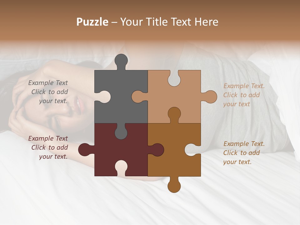 White Sadness Frustration PowerPoint Template