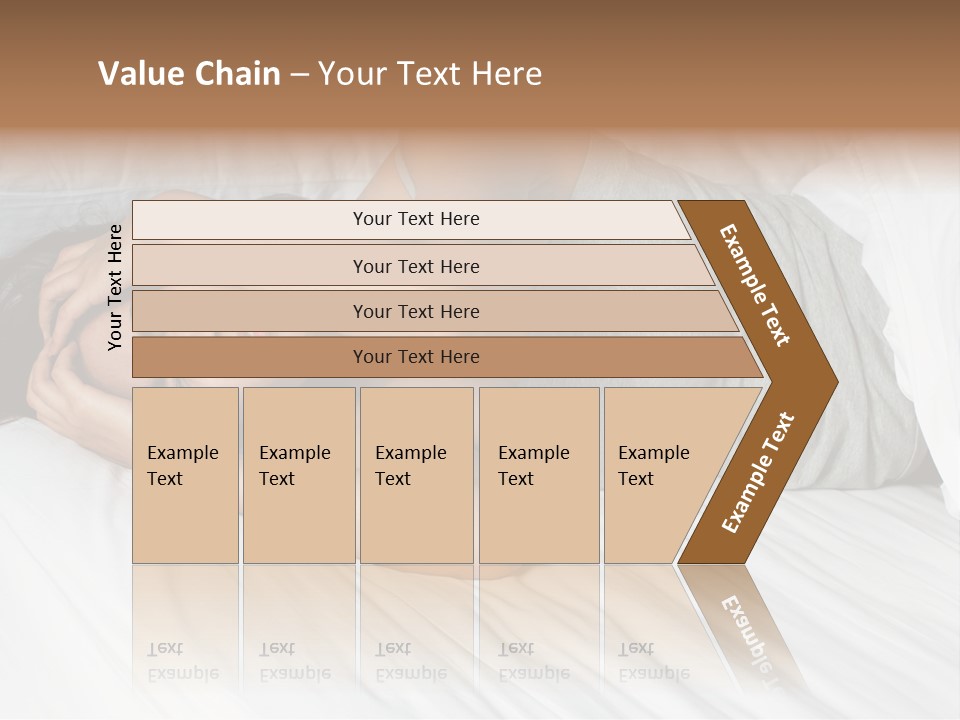 White Sadness Frustration PowerPoint Template