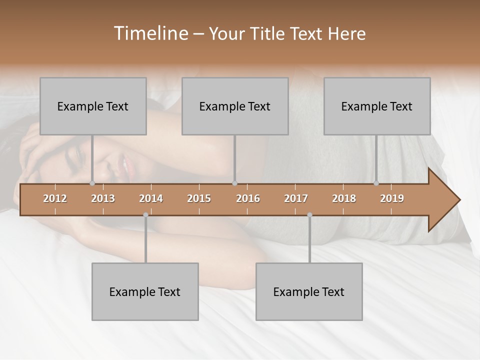 White Sadness Frustration PowerPoint Template