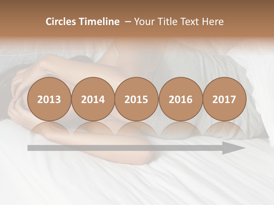 White Sadness Frustration PowerPoint Template