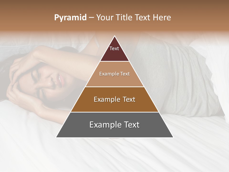 White Sadness Frustration PowerPoint Template