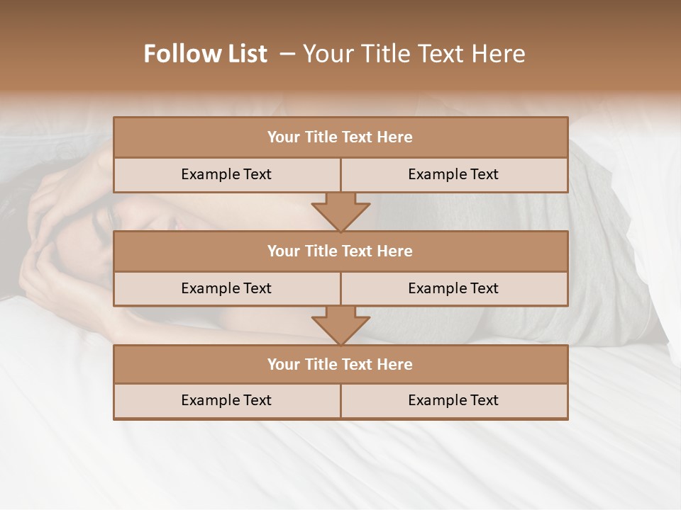 White Sadness Frustration PowerPoint Template