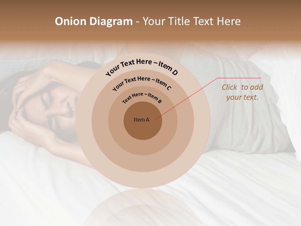 White Sadness Frustration PowerPoint Template
