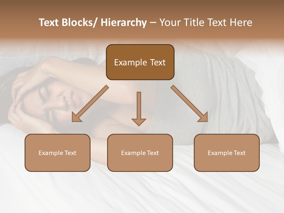 White Sadness Frustration PowerPoint Template