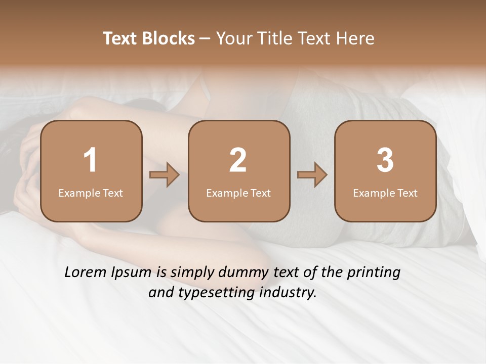 White Sadness Frustration PowerPoint Template