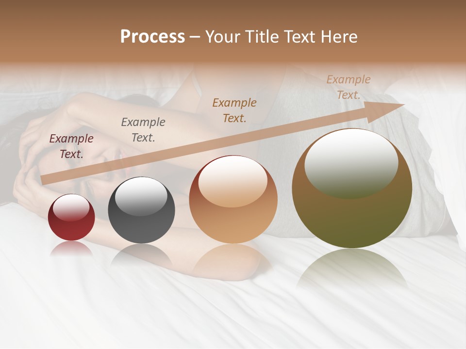 White Sadness Frustration PowerPoint Template