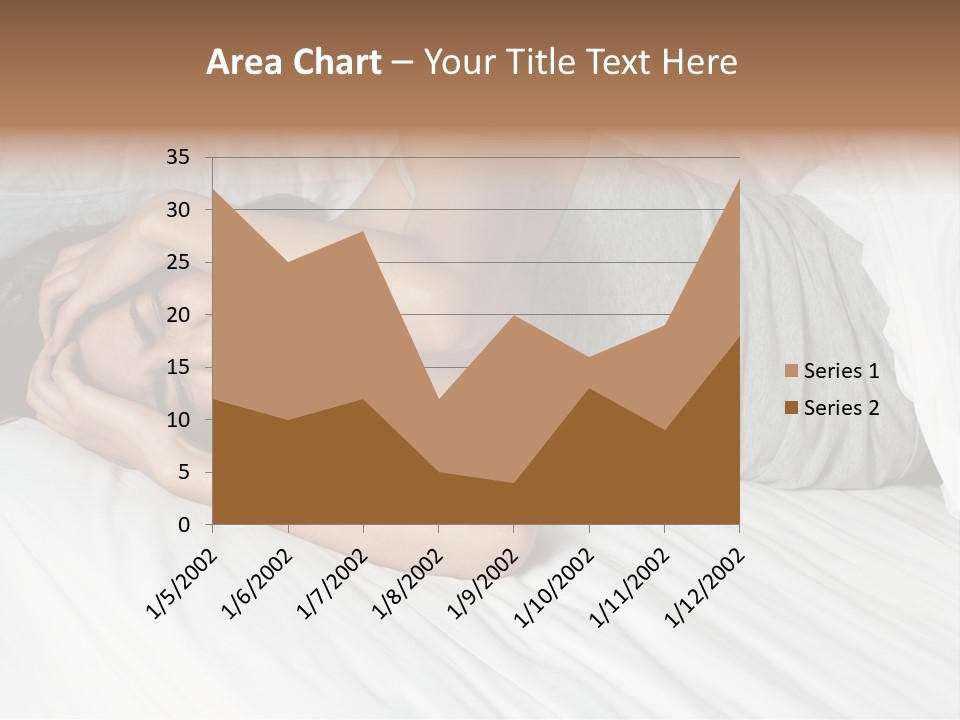 White Sadness Frustration PowerPoint Template