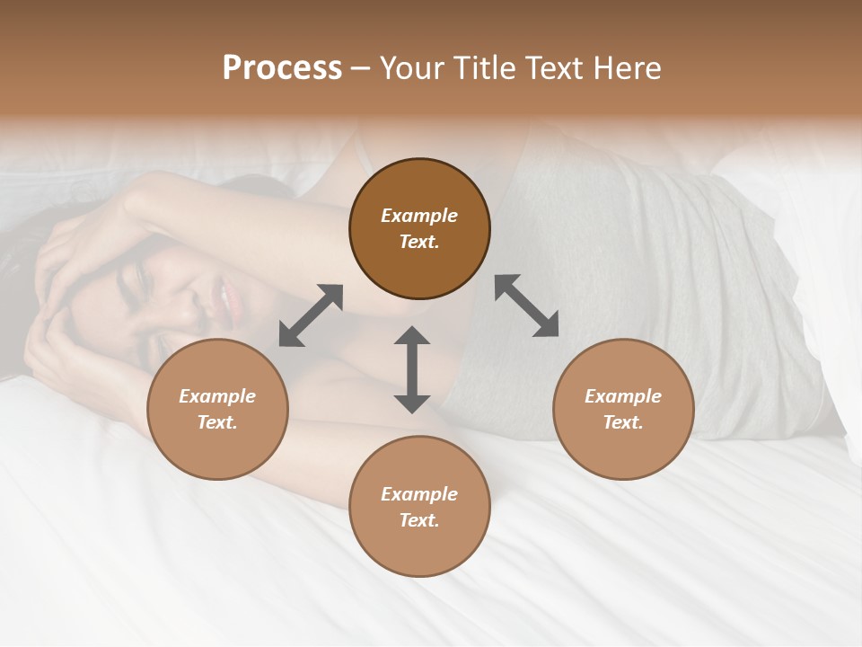 White Sadness Frustration PowerPoint Template
