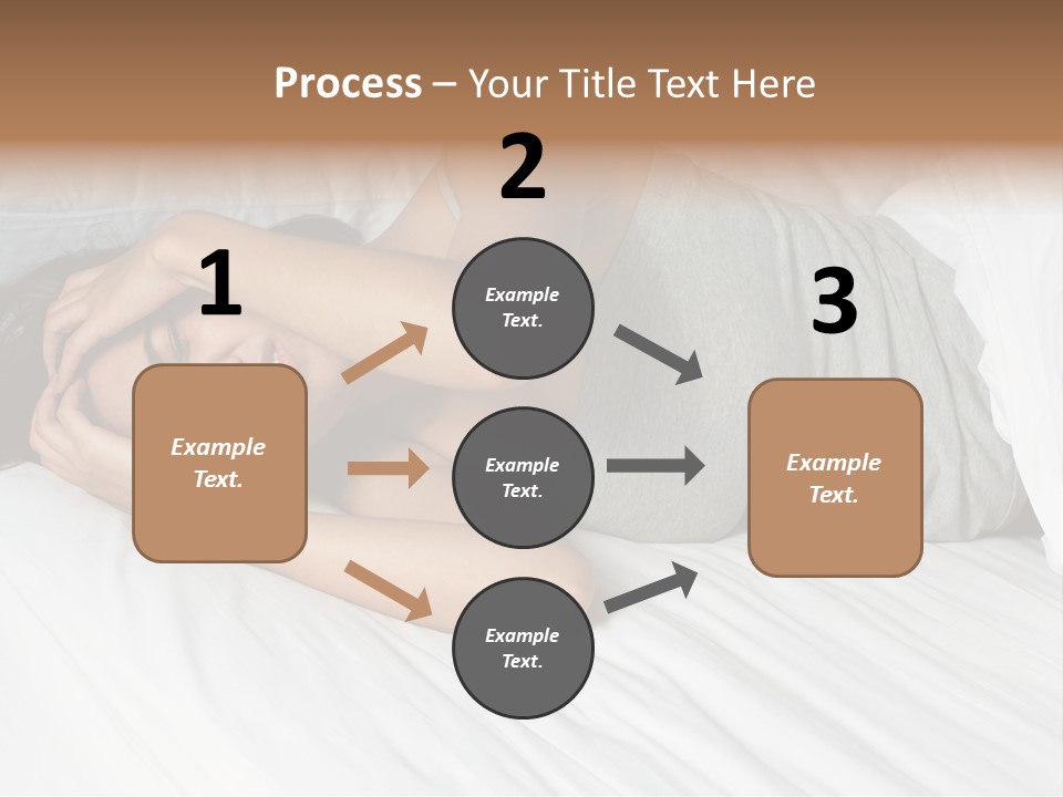 White Sadness Frustration PowerPoint Template
