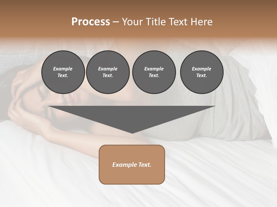 White Sadness Frustration PowerPoint Template