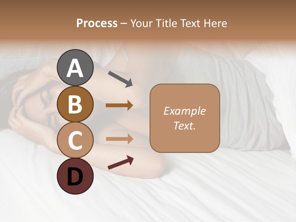 White Sadness Frustration PowerPoint Template