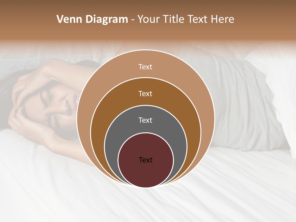 White Sadness Frustration PowerPoint Template