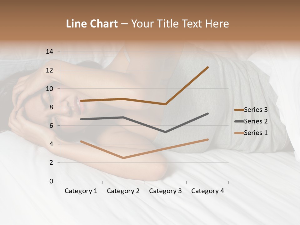White Sadness Frustration PowerPoint Template